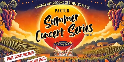 Paxton Summer Concert Series: Bee Gees Tribute \u2013 No 2 Ways