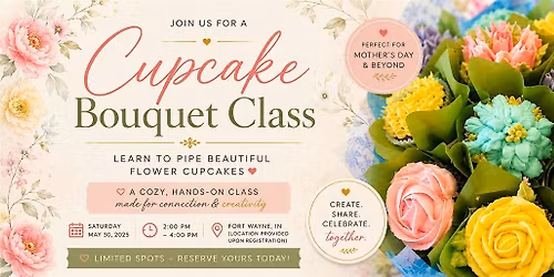 Cupcake Bouquet Decorating Class