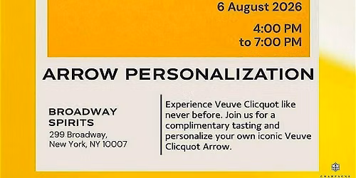 Golden, Bubbly & Absolutely You \u2014 An Evening with Veuve Clicquot