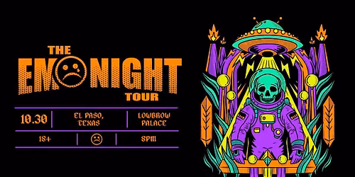 The Emo Night Tour - Lowbrow Palace \/\/ 18+