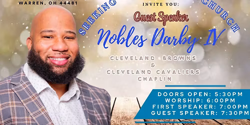 Special Night with Guest Speaker  Nobles Darby IV