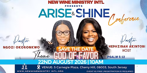 Arise and Shine Conference 2026