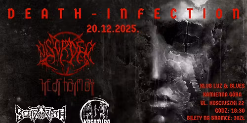 DEATH-INFECTION DISORDER\/TREDIS HARM ANY\/SCHIZODEATH\/KREATURA