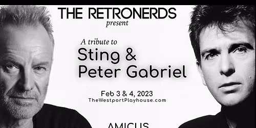 The RetroNerds: A Tribute to Sting & Peter Gabriel