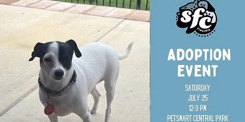 7\/25 Adoption Event at PetSmart Central Park