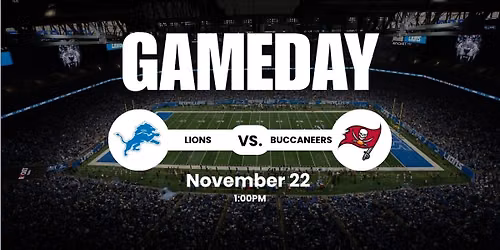 Lions vs. Buccaneers