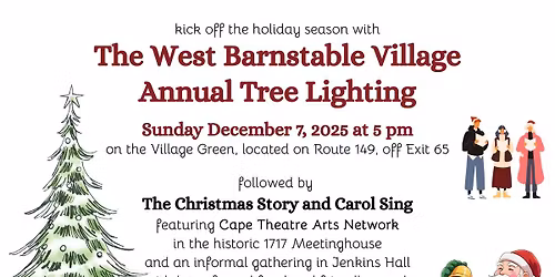 West Barnstable Village Annual Tree Lighting