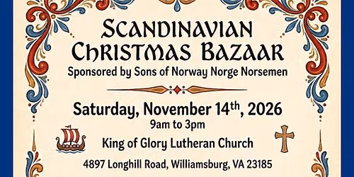 Scandinavian Christmas Bazaar - Williamsburg