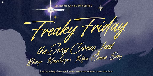 Freaky Friday: sxy circus bing-oh!