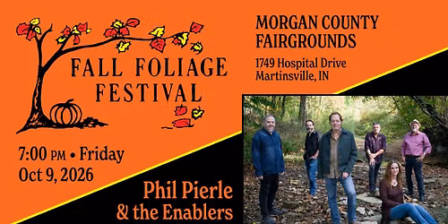 Phil Pierle & The Enablers at The Morgan County Fall Foliage Festival Free Stage