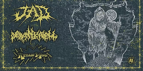 JAD \u2022 DEATHKNELL \u2022 RETAIN MIND \u2022 11.01.2026 \u2022 \u0141\u00f3d\u017a, UV