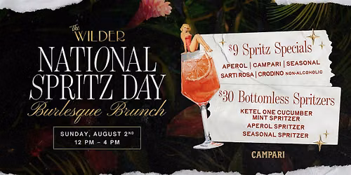Burlesque Brunch: National Spritz Day Edition | The Wilder