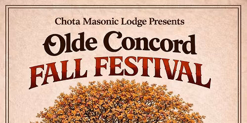 Olde Concord Fall Festival