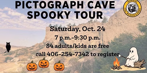 Spooky Tour at Pictograph Cave State Park