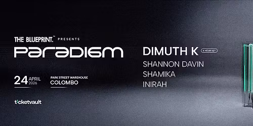 THE BLUEPRINT. Presents PARADIGM.