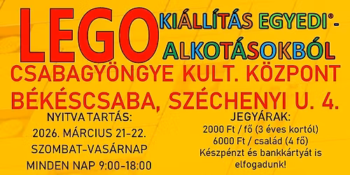 KI\u00c1LL\u00cdT\u00c1S EGYEDI LEGO\u00ae-ALKOT\u00c1SOKB\u00d3L