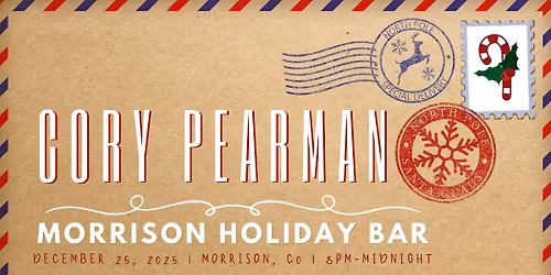 Cory Pearman at Morrison Holiday Bar - Christmas Night!