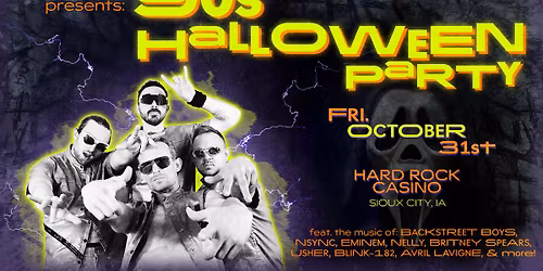 90's Halloween Party presented by Fool House at Hard Rock Casino