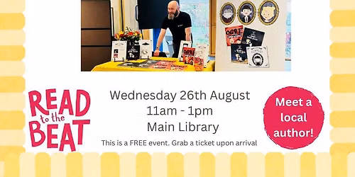 An Afternoon with Local Author Antony Major 