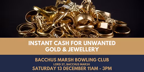 Get Cash for Gold in Bacchus Marsh