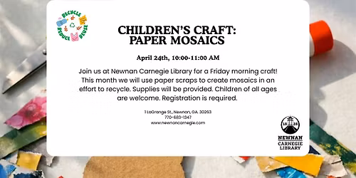 Children's Craft: Paper Mosaics