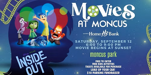 Movies at Moncus - Inside Out