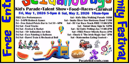 SE Idaho Days - Festival & Parade - Pocatello - Bannock County Event Center