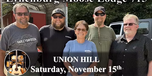 UNION HILL Entertains in the Social Quarters