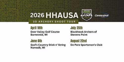 2026 HHAUSA Mission 43 De Pere Sportsmen's Club