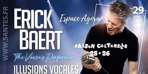 Erick Baert \u2022 Saison culturelle 25-26