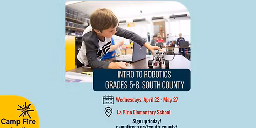 La Pine Intro to Robotics (5th-8th Grade)