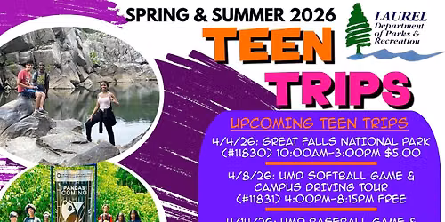 Teen Trip - Ocean City Beach Trip