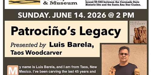 Patroci\u00f1o\u2019s Legacy-Taos Woodcarvers