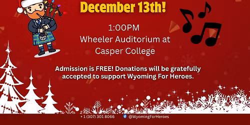 Bagpipes at Christmas!