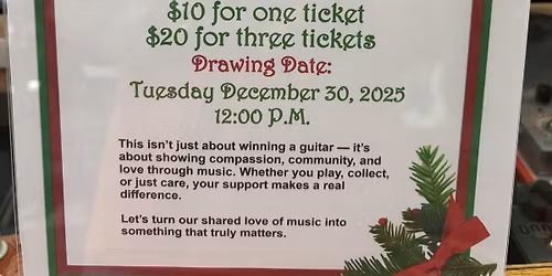 Jackson Adrian Smith Guitar Raffle