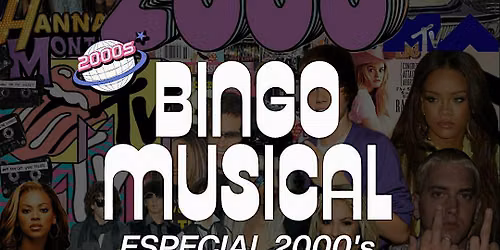 Bingo Musical especial 2000's - Jueves 20\/8