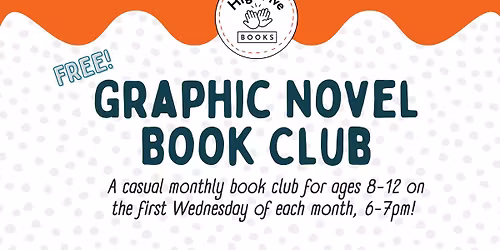 Graphic Novel Book Club (for ages 8-12)