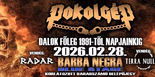 POKOLG\u00c9P \u2605 DALOK 1991-T\u0150L NAPJAINKIG \u2605 BARBA NEGRA