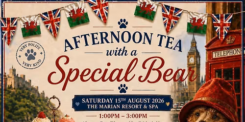 Afternoon Tea with a Very Special Bear