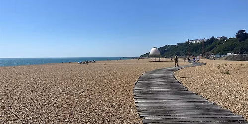 Saltwood Castle, Sandgate Beach & Folkestone Coastal Hike