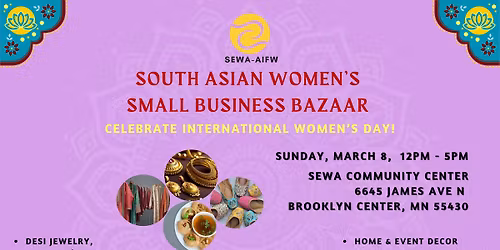 INTERNATIONAL WOMEN\u2019S DAY BAZAAR