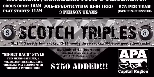 Dash For Cash Scotch Triples