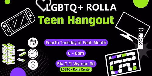 LGBTQ+ Rolla Teen Hangout
