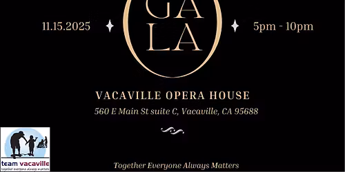 T.E.A.M. Vacaville's Golden Giveback Gala