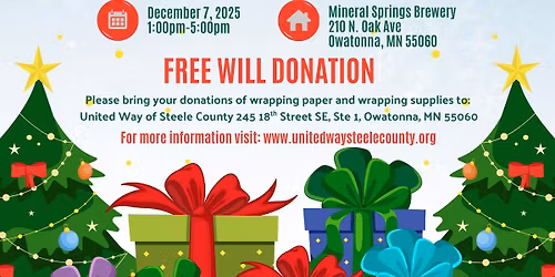 Holiday Gift Wrapping Fundraiser