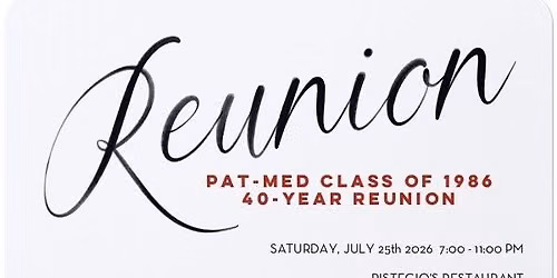 40 Year Reunion