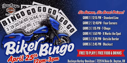 Biker Bingo