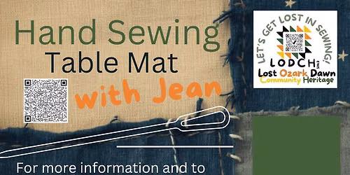 Hand Sewing Table Mat