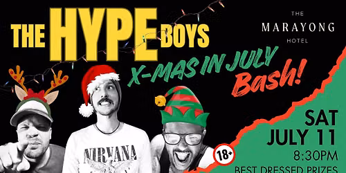 The HYPE Boys I Marayong Hotel I 8:30pm - 11:30pm