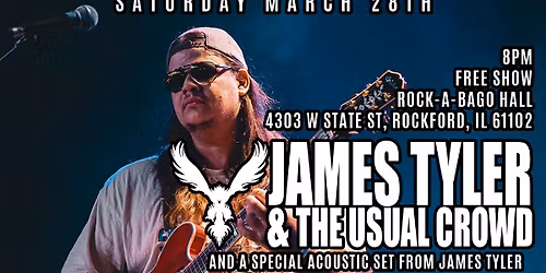 James Tyler and the Usual Crowd Rock A Bago Hall